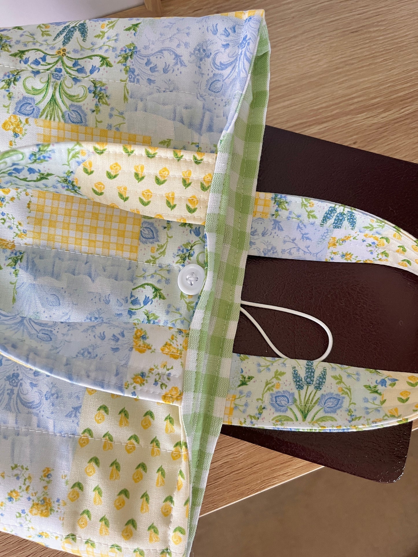 The Green Patchwork Bible Tote
