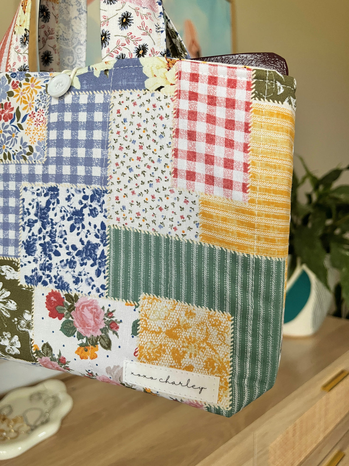 Colorful Picnic Bible Tote