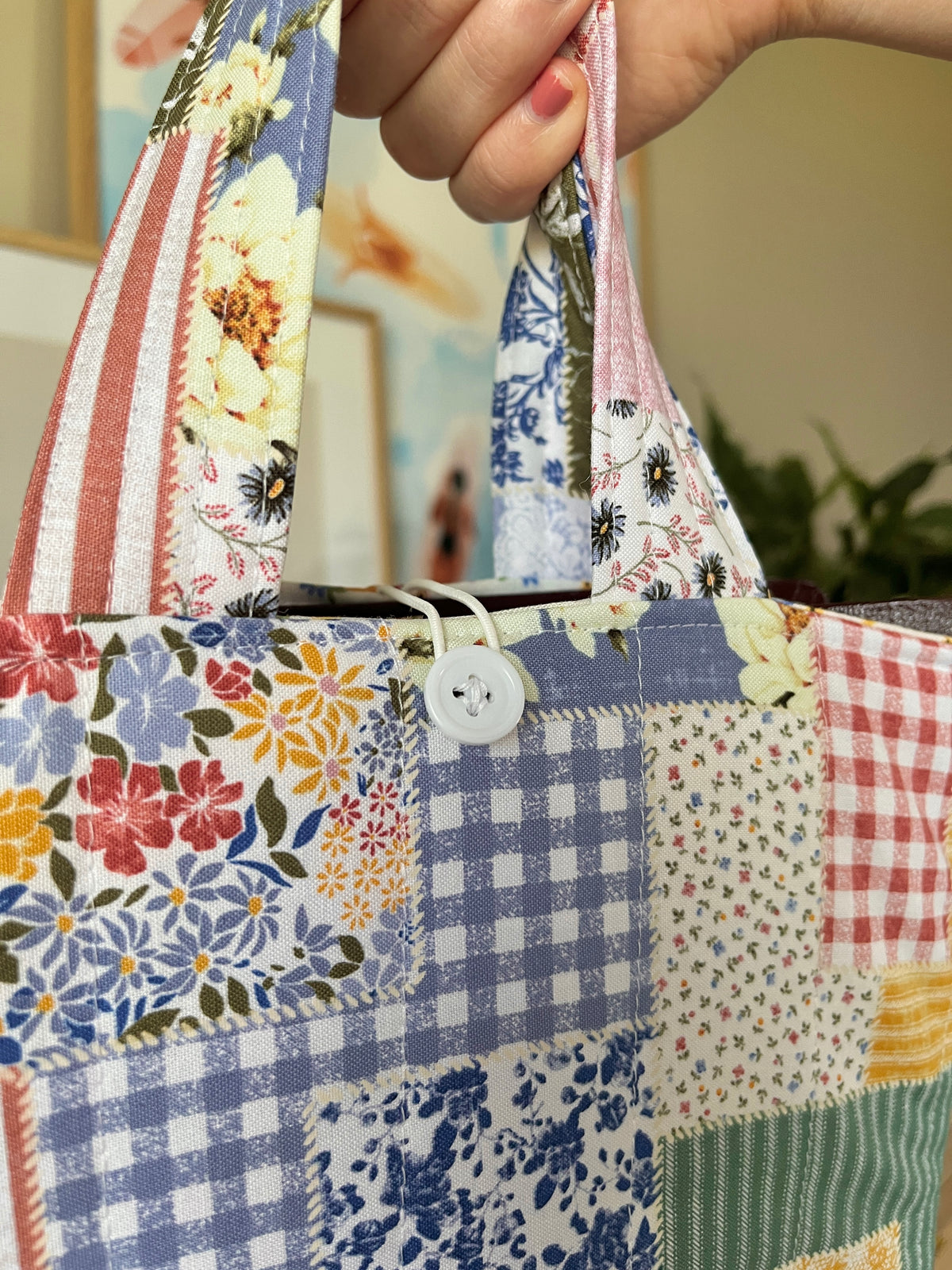 Colorful Picnic Bible Tote