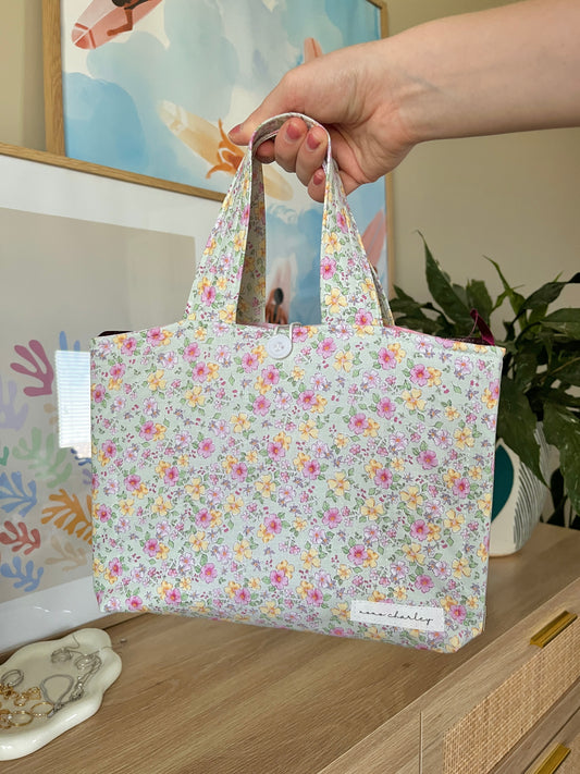 The Pink Peony Bible Tote