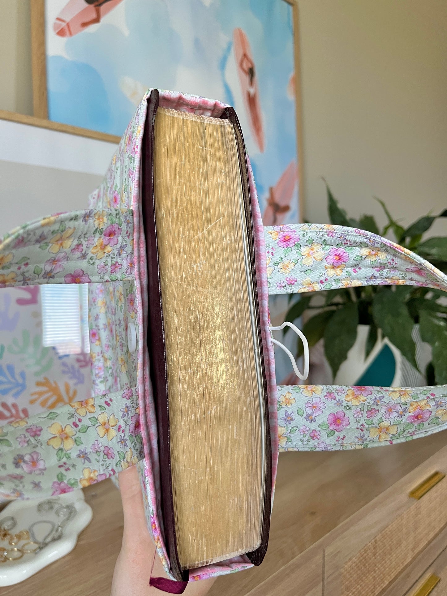 The Pink Peony Bible Tote