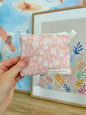 Floral Ballerina Keychain Wallet