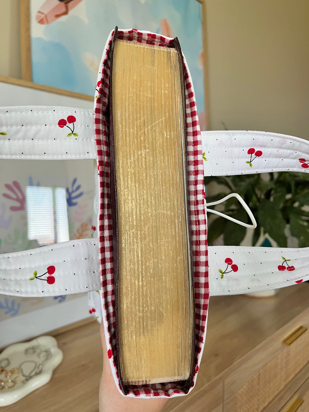 Cherry Red Bible Tote