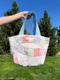 The Sky Blue Quilted Mini Tote Bag *limited-edition* #2
