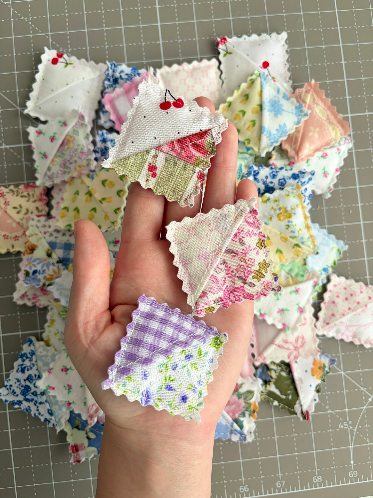Monthly Mini Fabric Corner Bookmark Subscription Box