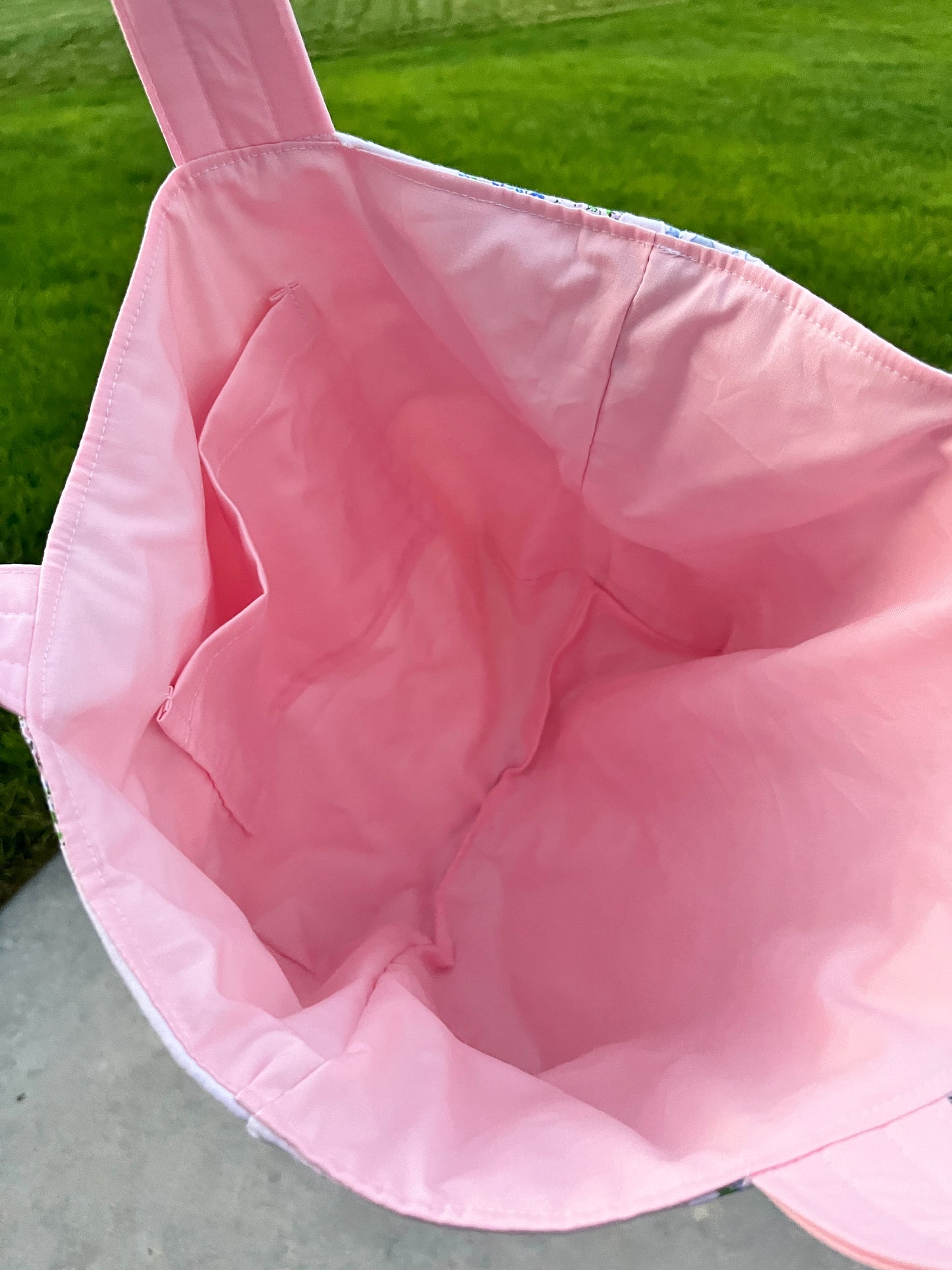 The Baby Pink Quilted Large Tote Bag #4 *limited-edition*
