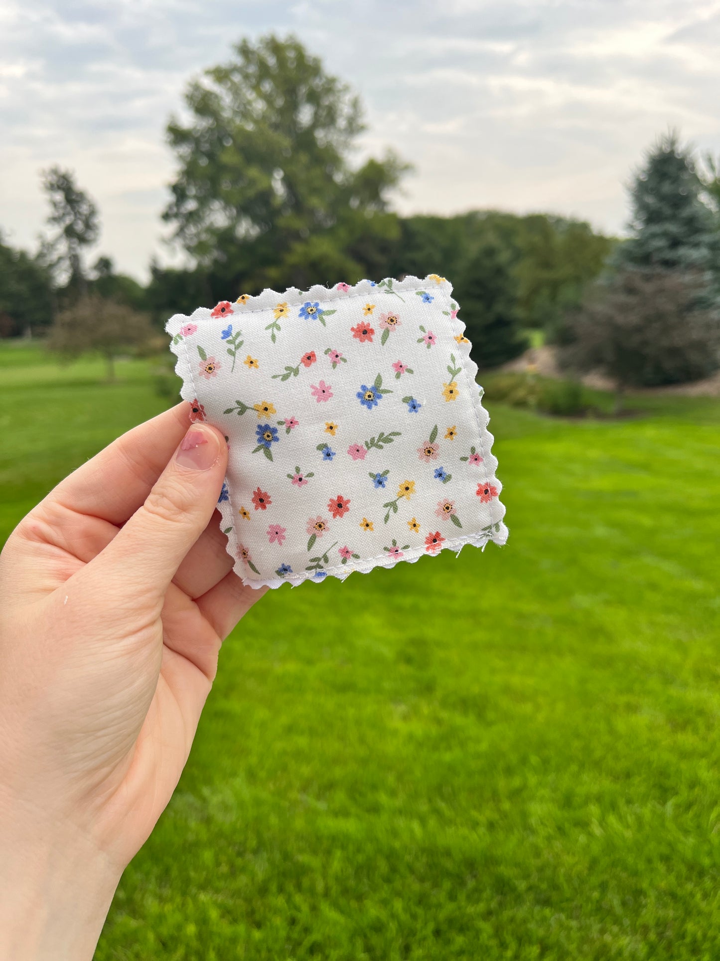 Upcycled Quilt Fabric Corner Bookmark #1 *limited-edition*