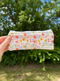 Bright Floral Pencil & Glasses Case