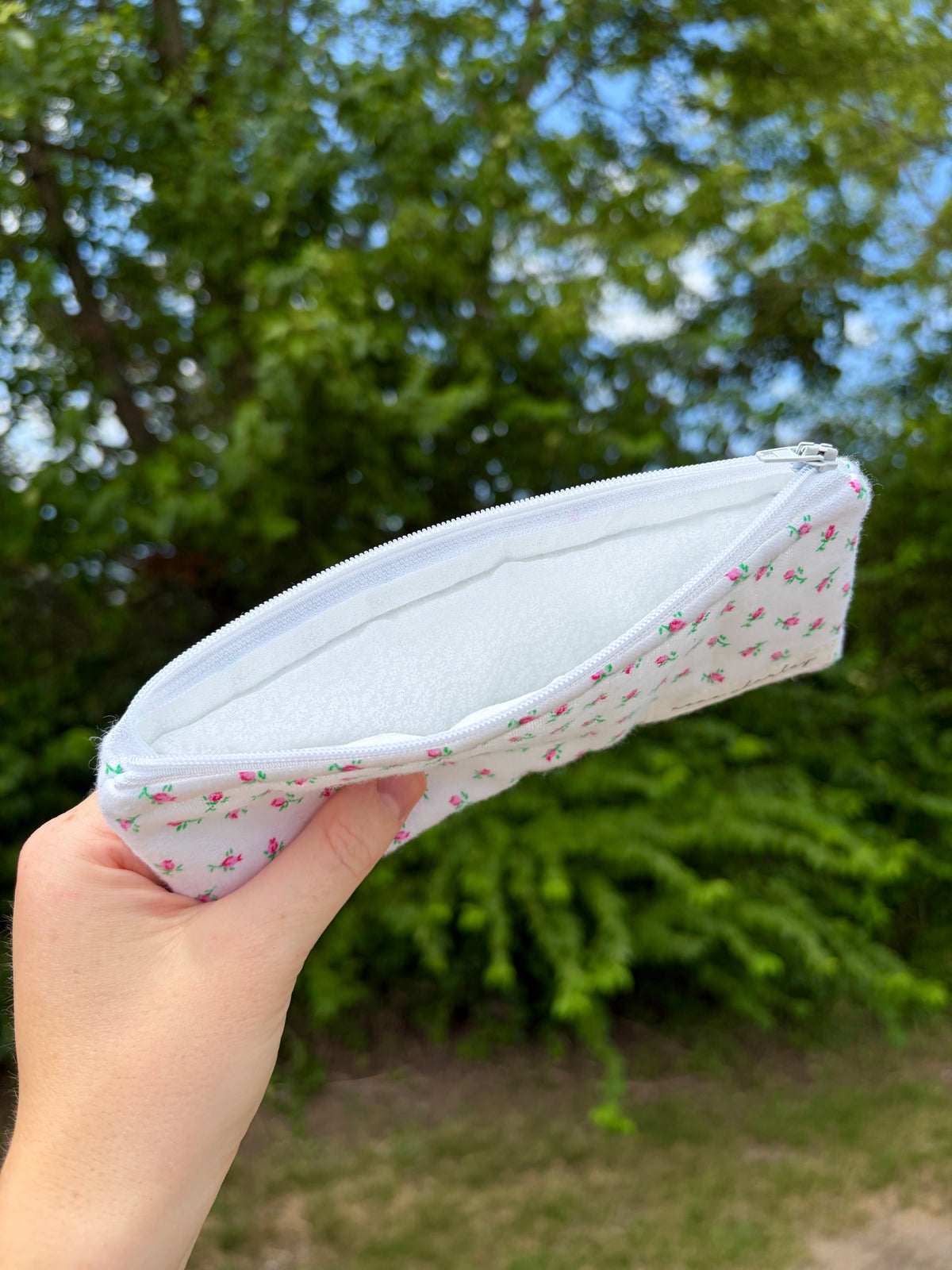 Mini Rose Pencil & Glasses Case