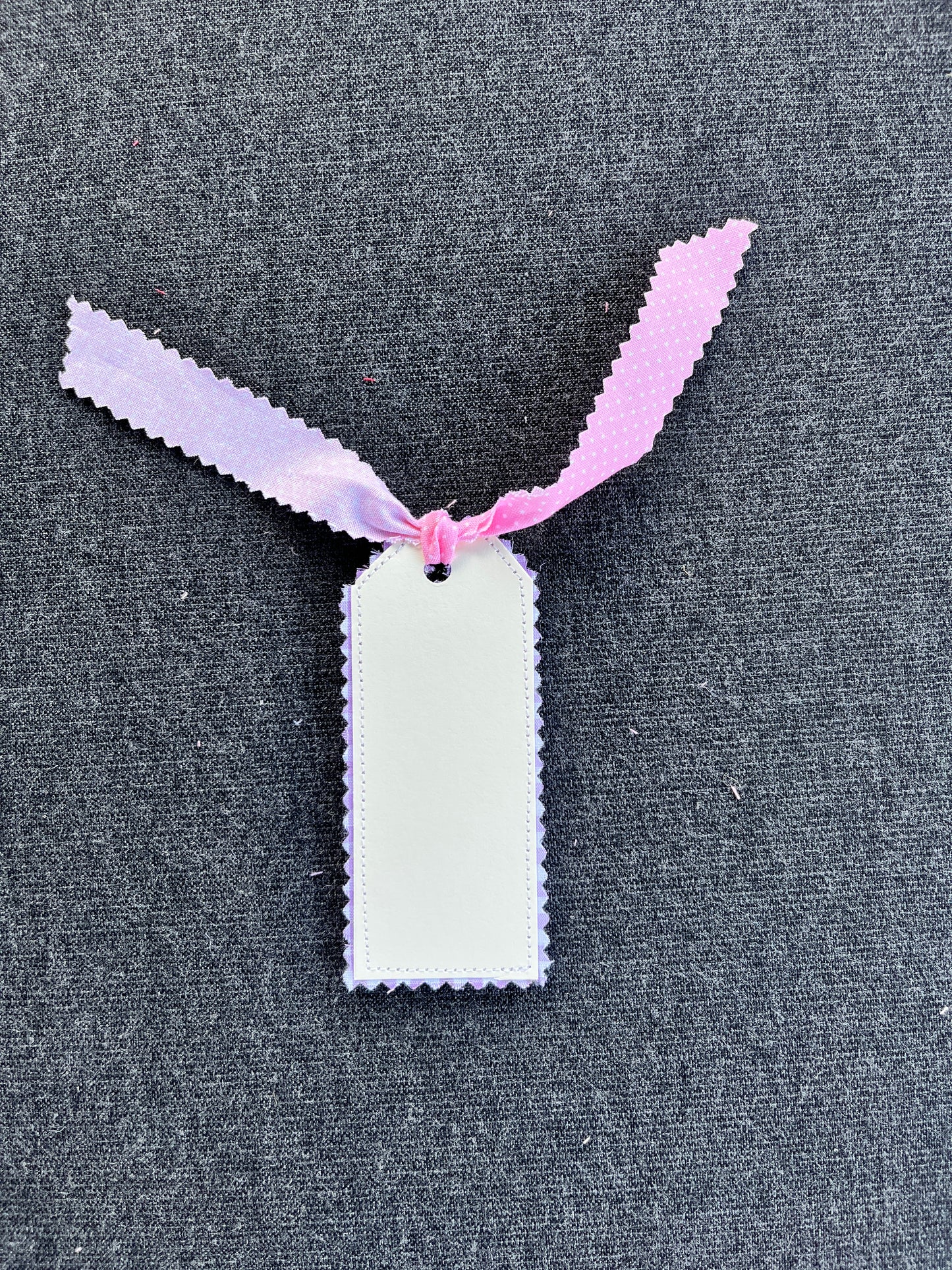 The Pink Polka Dot Purple Floral Gift Tag *limited-edition*