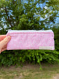 Pink Hawaiian Pencil & Glasses Case