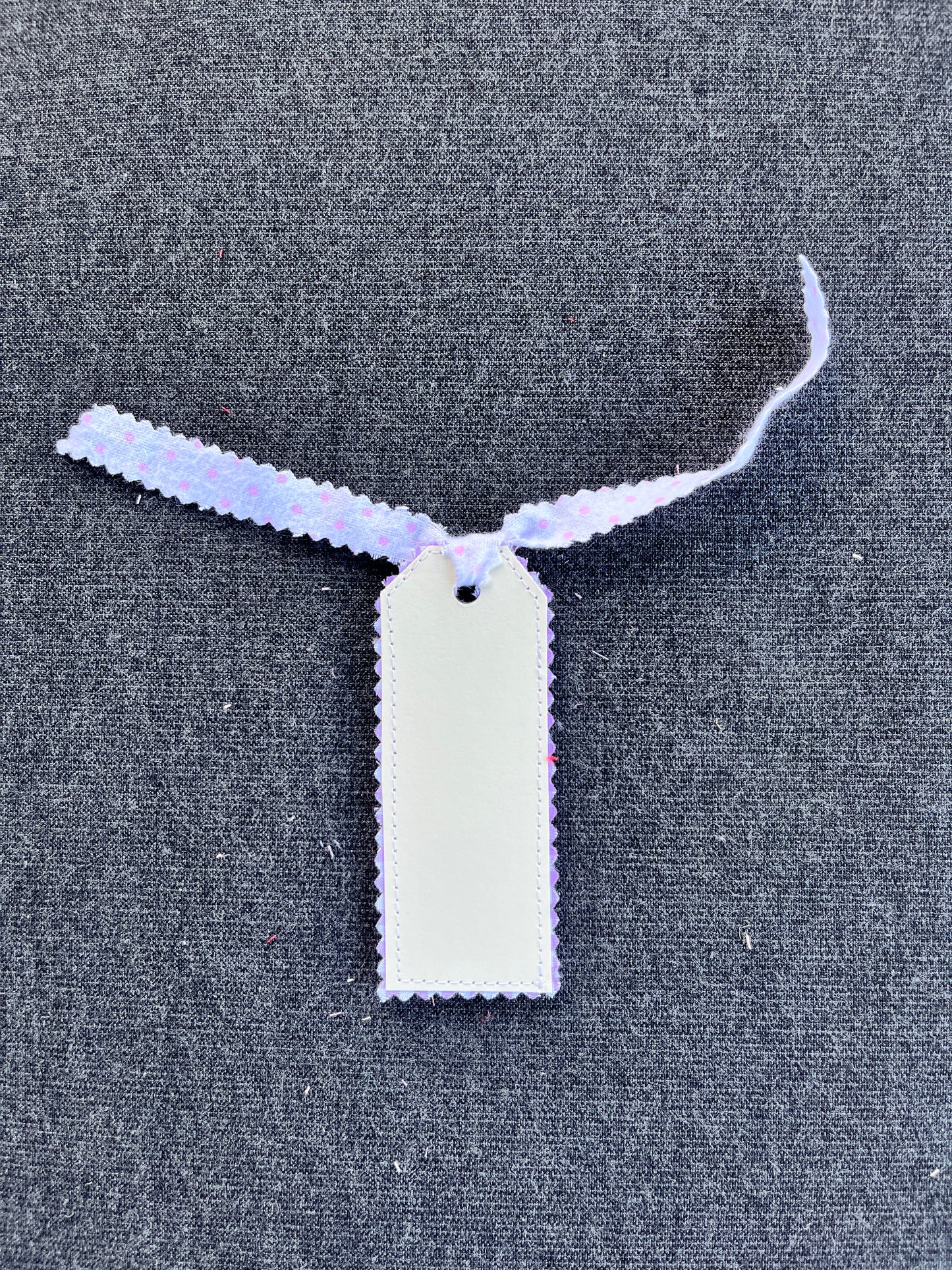 The Polka Dot Purple Floral Gift Tag *limited-edition*