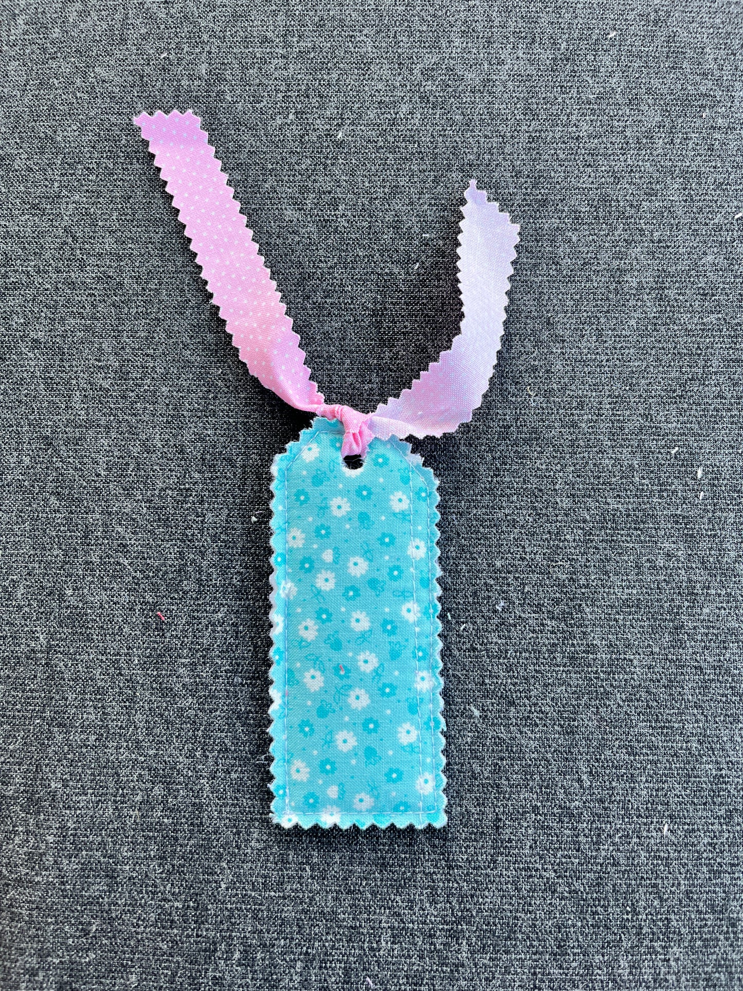 The Pink Polka Dot Blue Floral Gift Tag *limited-edition*