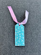 The Pink Polka Dot Blue Floral Gift Tag *limited-edition*
