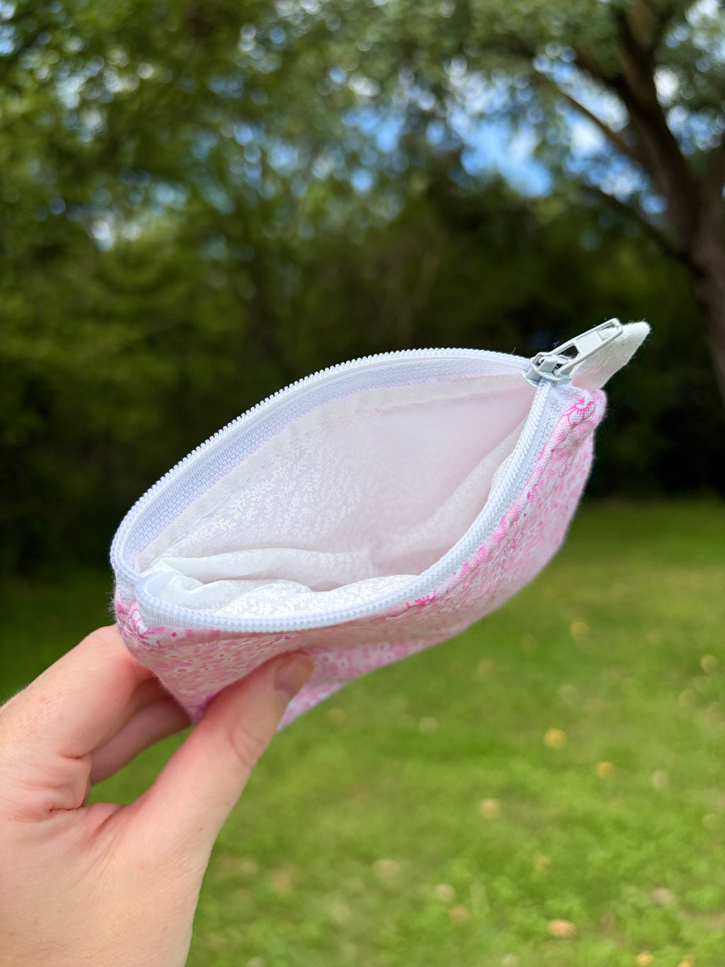 Pink Hawaiian Keychain Wallet