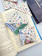 Colorful Picnic Fabric Corner Bookmark