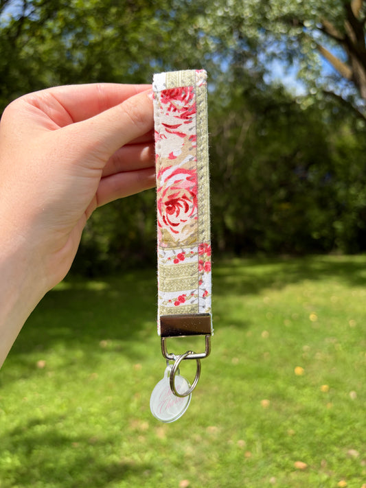 Rosette Premium Keychain Wristlet