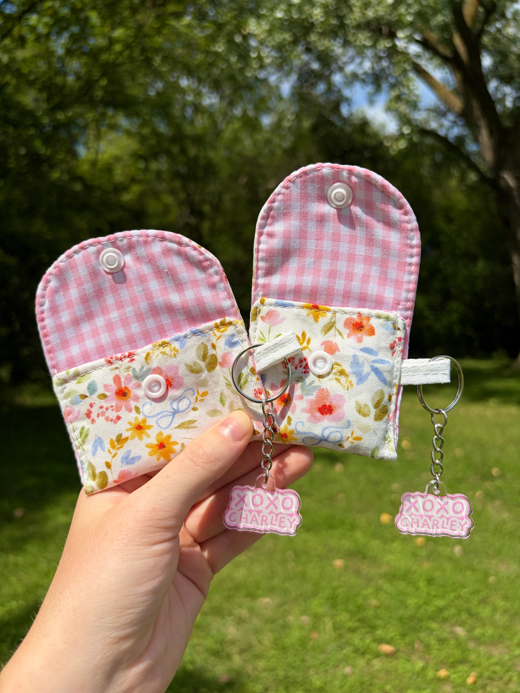 Bright Floral Earbuds Case