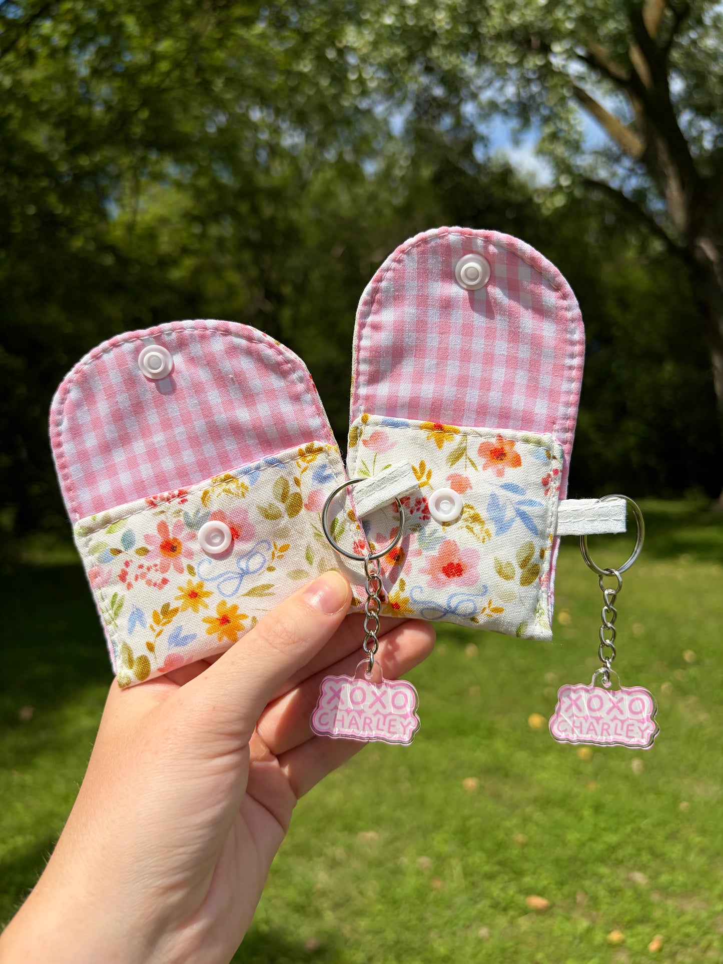 Bright Floral Earbuds Case