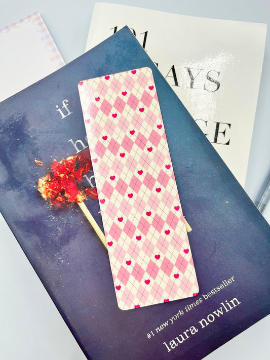 Diamond Heart Bookmark