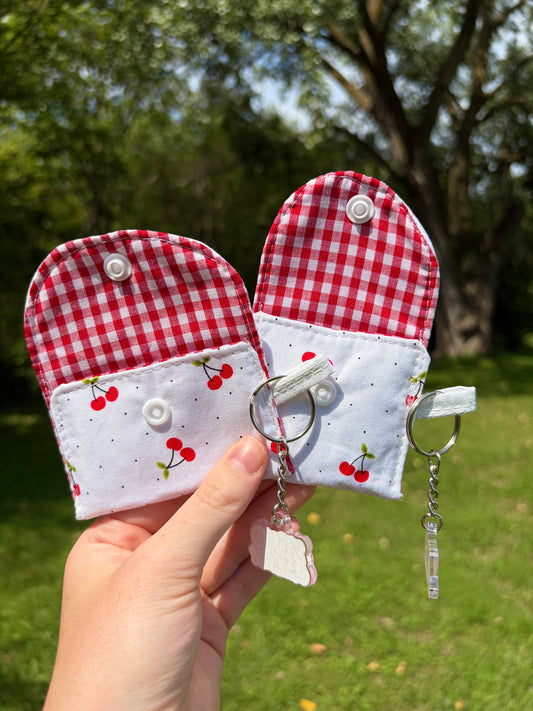 Cherry Red Earbuds Case