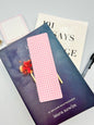 Pink Gingham Bookmark
