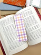 Pumpkin Patch Gingham Bookmark *limited-edition*