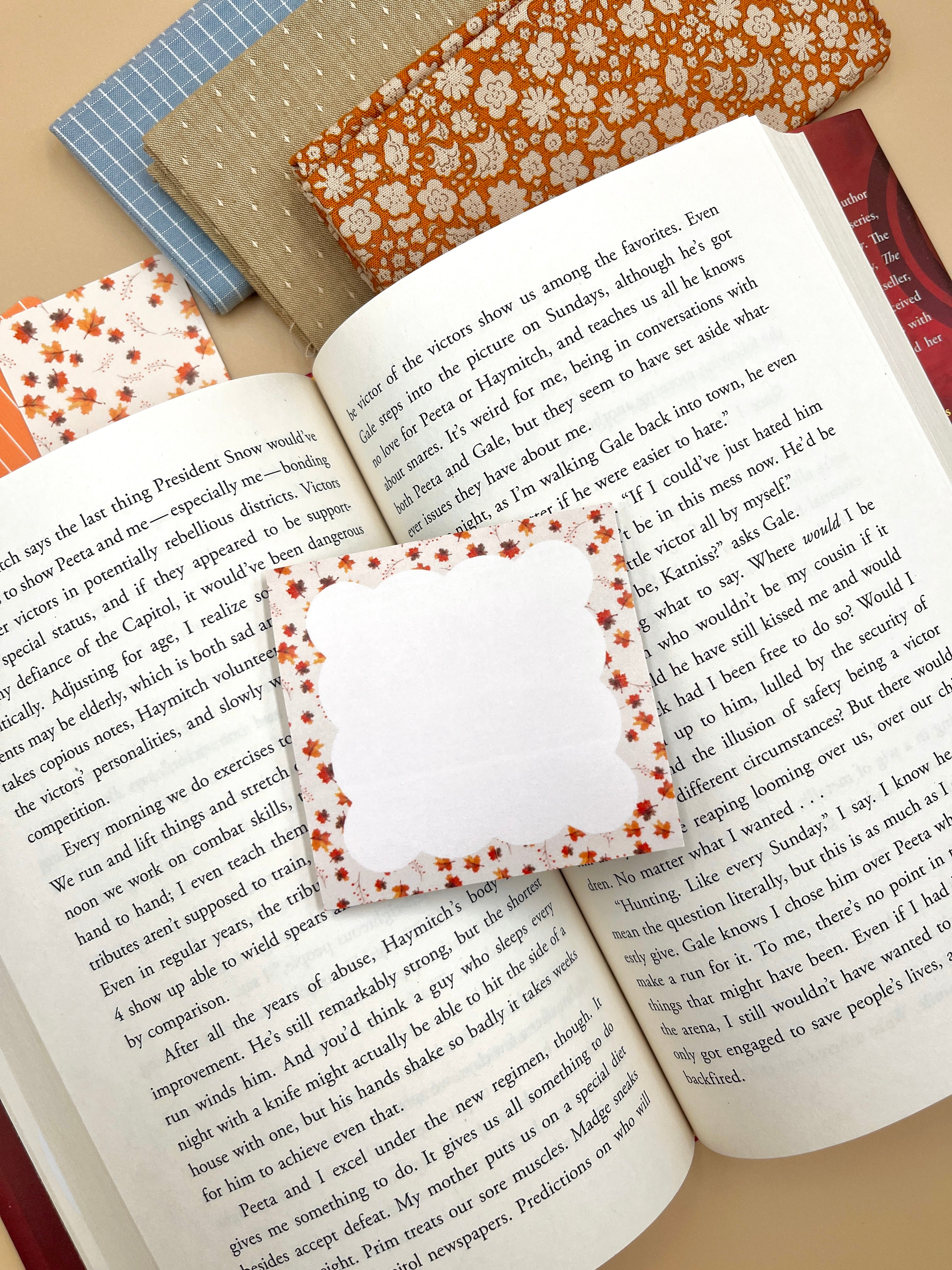 Falling Leaves Sticky Notes *limited-edition* – Xoxo Charley
