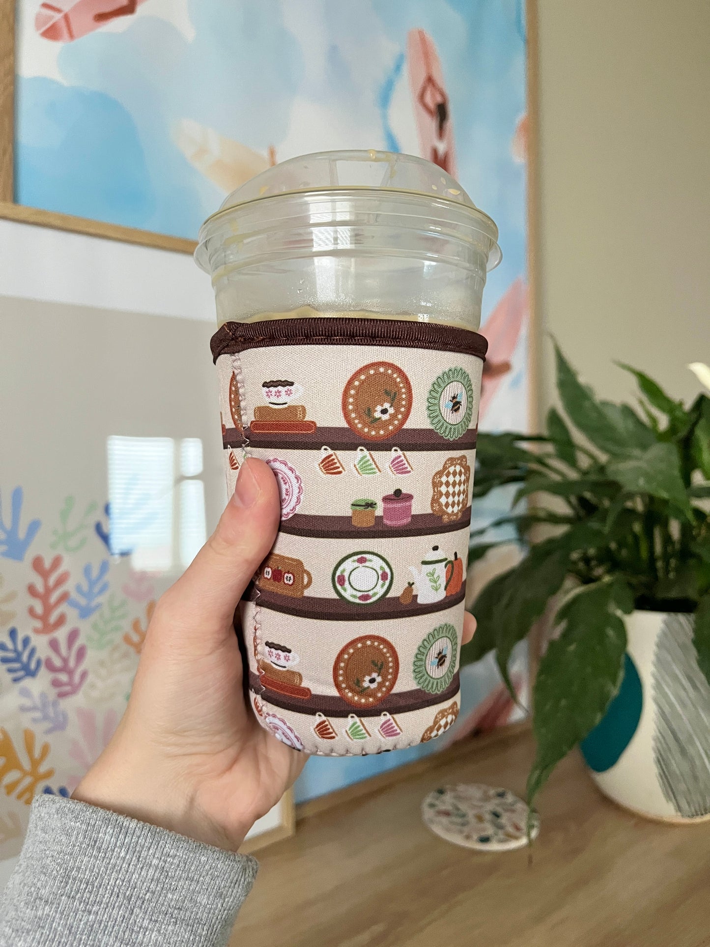 Medium Coffee Shop Cup Coozie