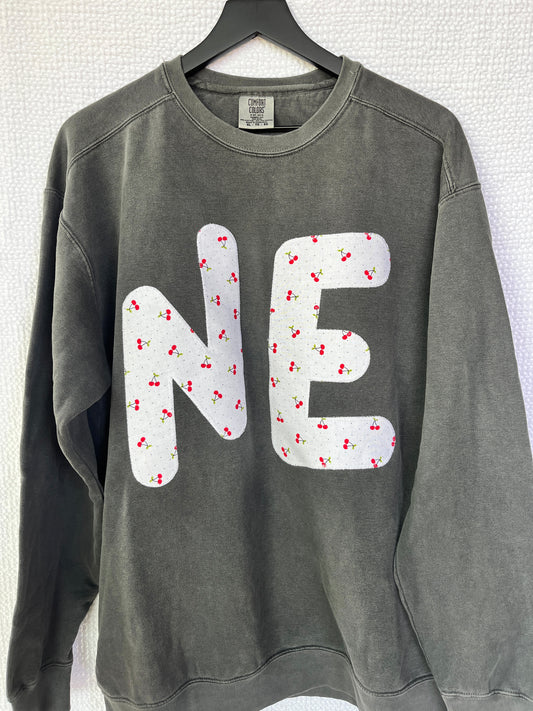 "NE" Crewneck Sweatshirt (Size XL)