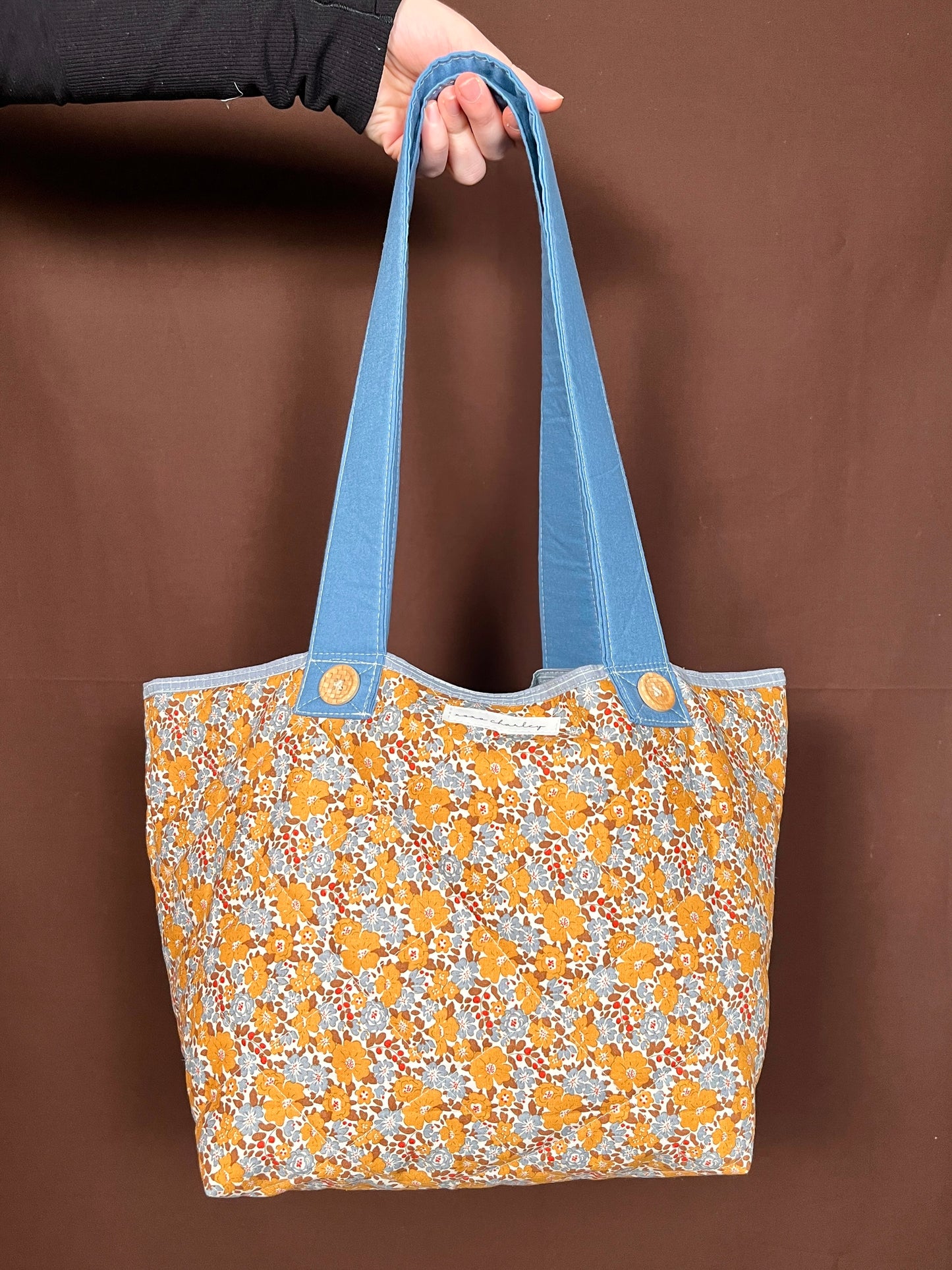 Blueberry Honey Latte Mini Tote Bag *limited-edition*