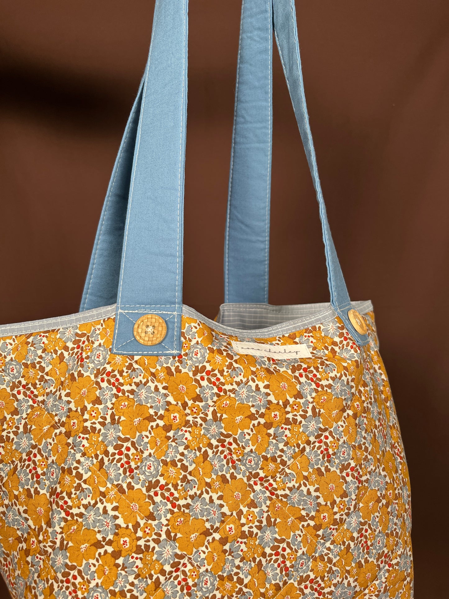 Blueberry Honey Latte Mini Tote Bag *limited-edition*