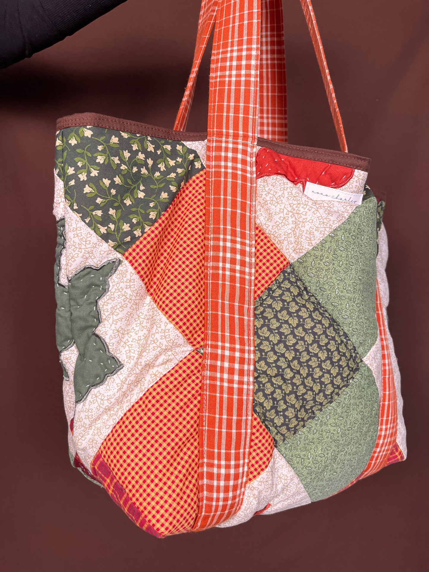 The Autumn Quilted Large Tote Bag #3 *limited-edition*