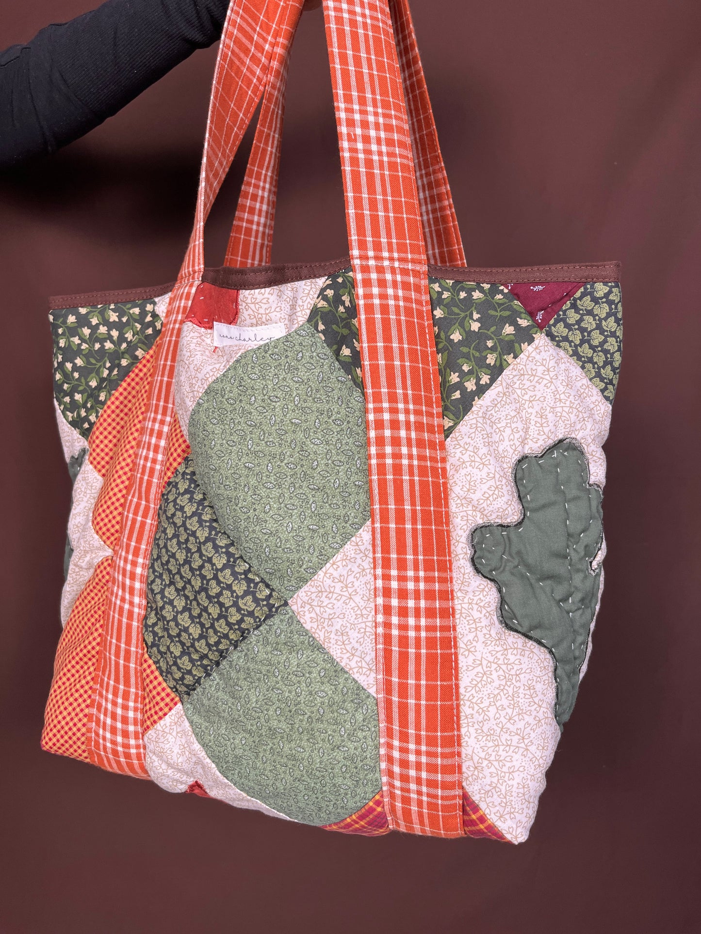 The Autumn Quilted Large Tote Bag #3 *limited-edition*