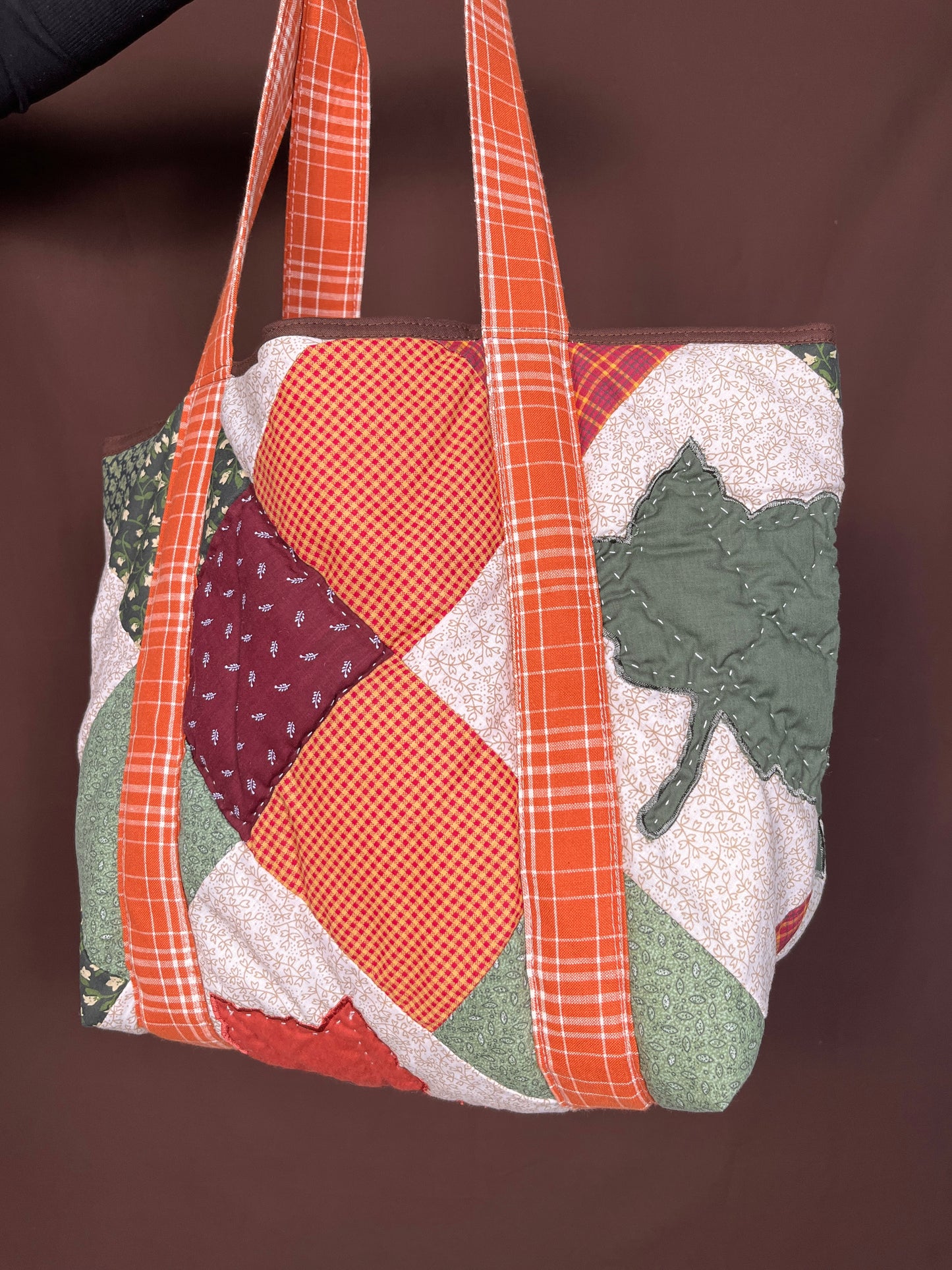 The Autumn Quilted Large Tote Bag #3 *limited-edition*