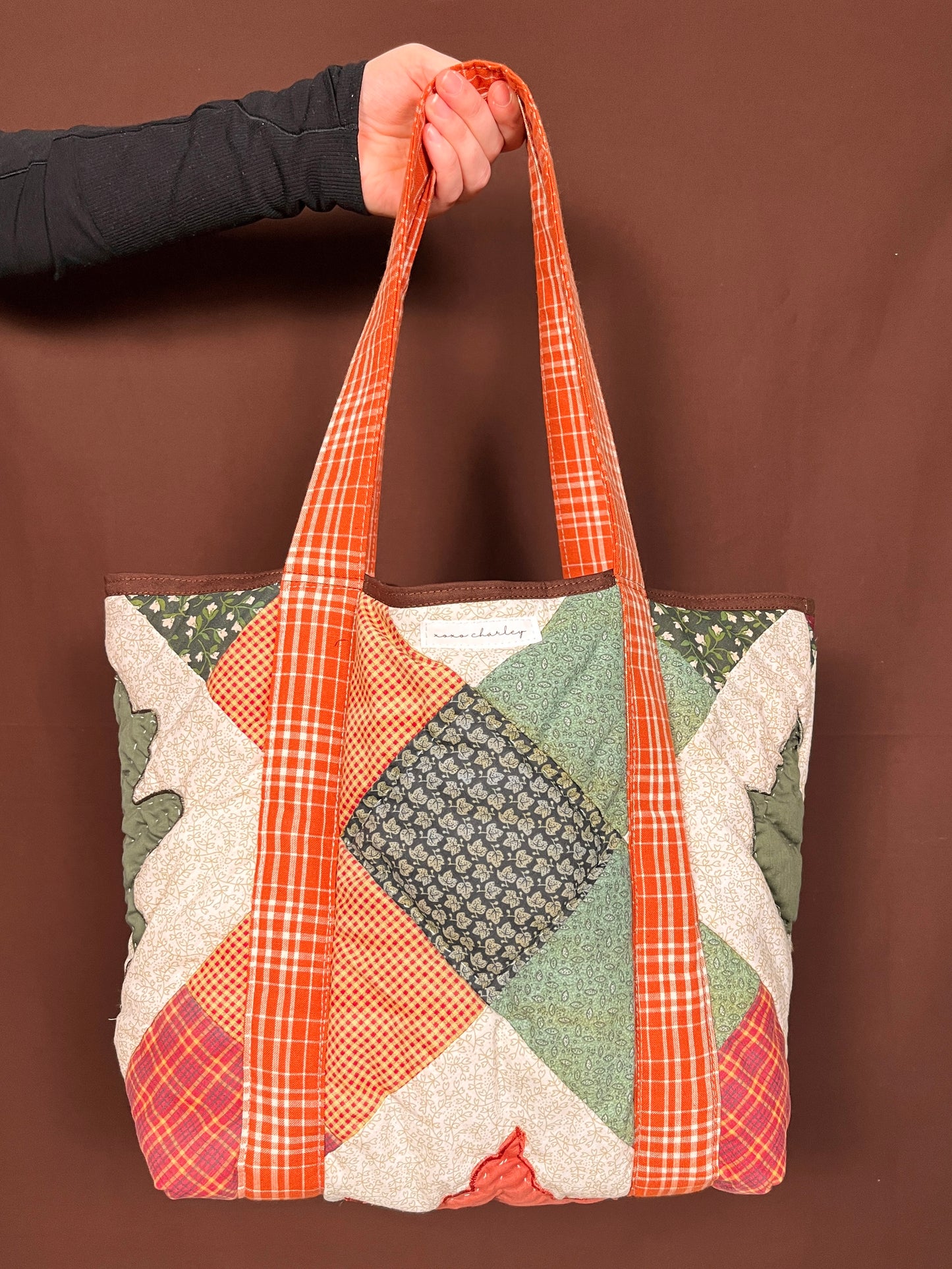 The Autumn Quilted Large Tote Bag #4 *limited-edition*