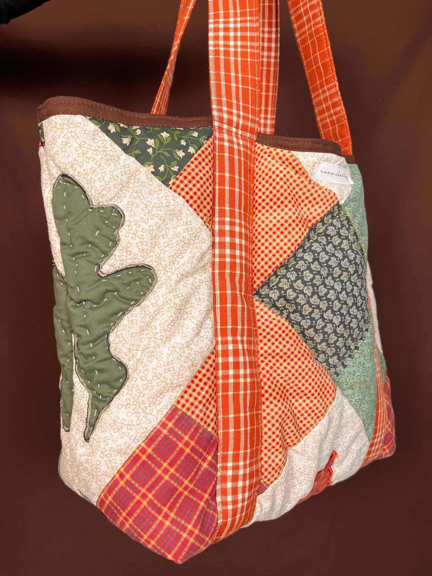 The Autumn Quilted Large Tote Bag #4 *limited-edition*