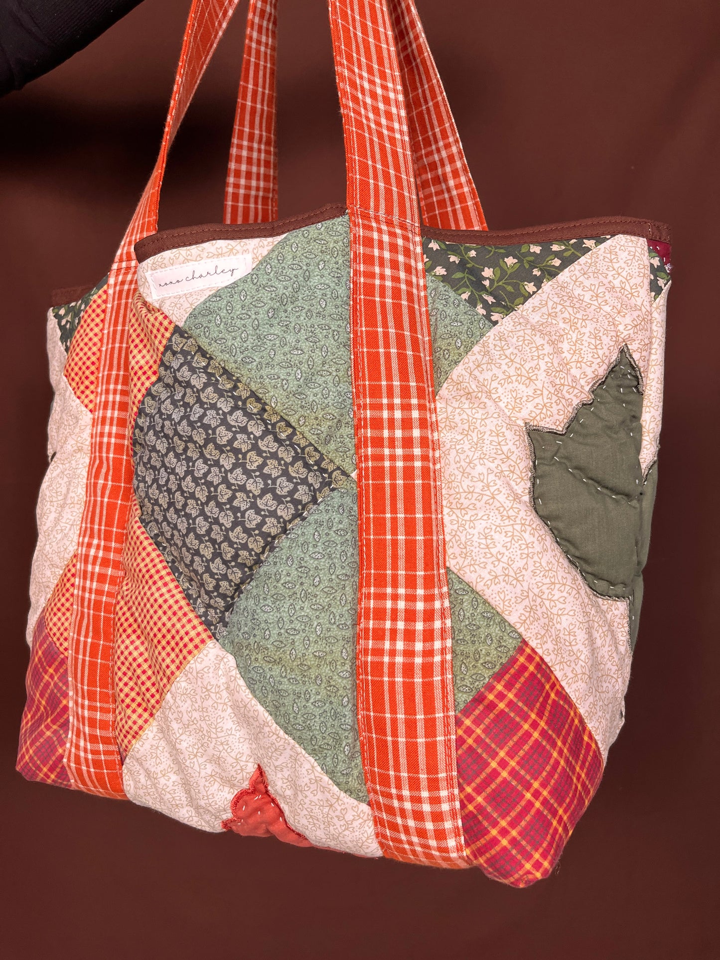 The Autumn Quilted Large Tote Bag #4 *limited-edition*
