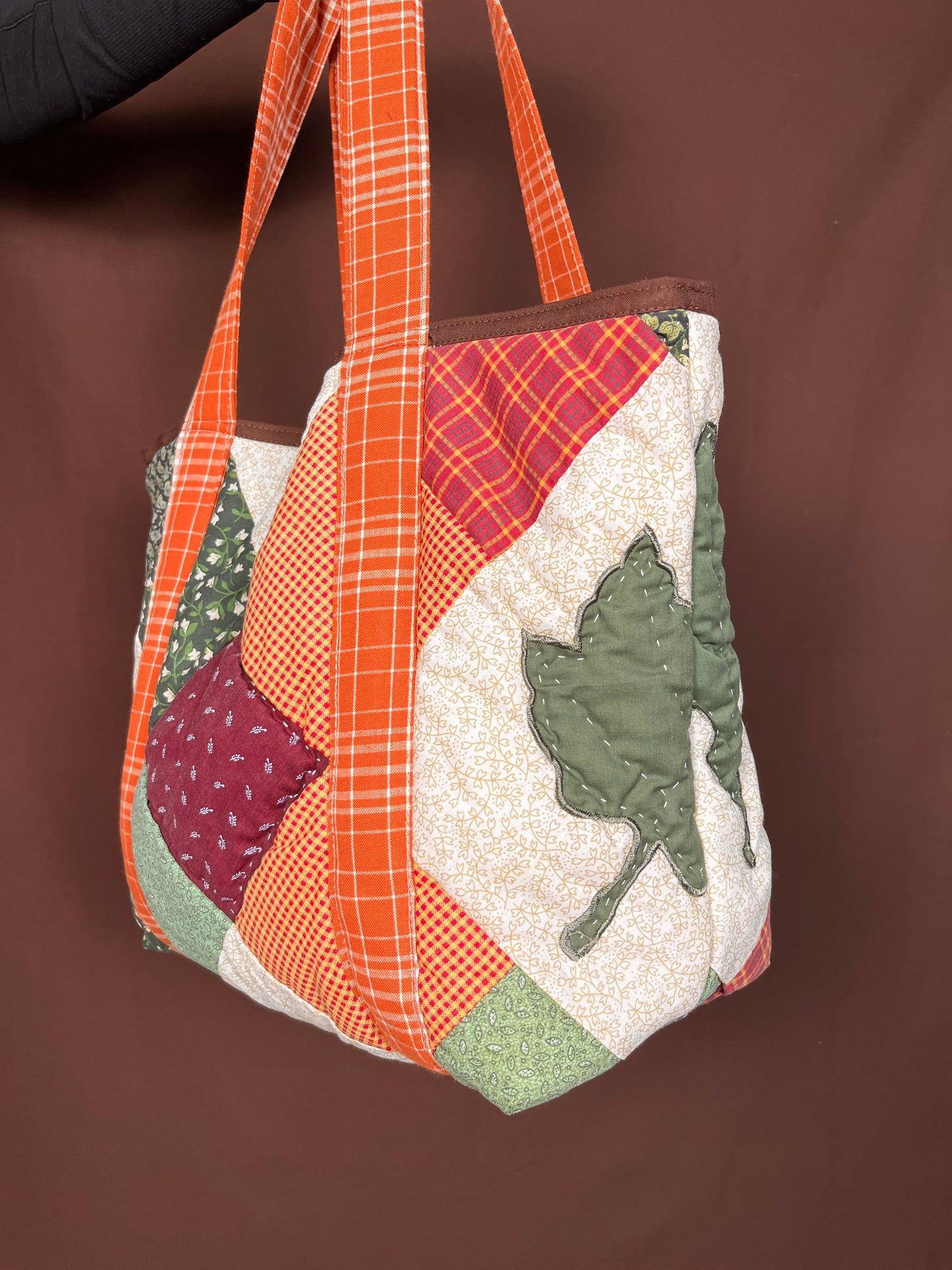 The Autumn Quilted Large Tote Bag #4 *limited-edition*