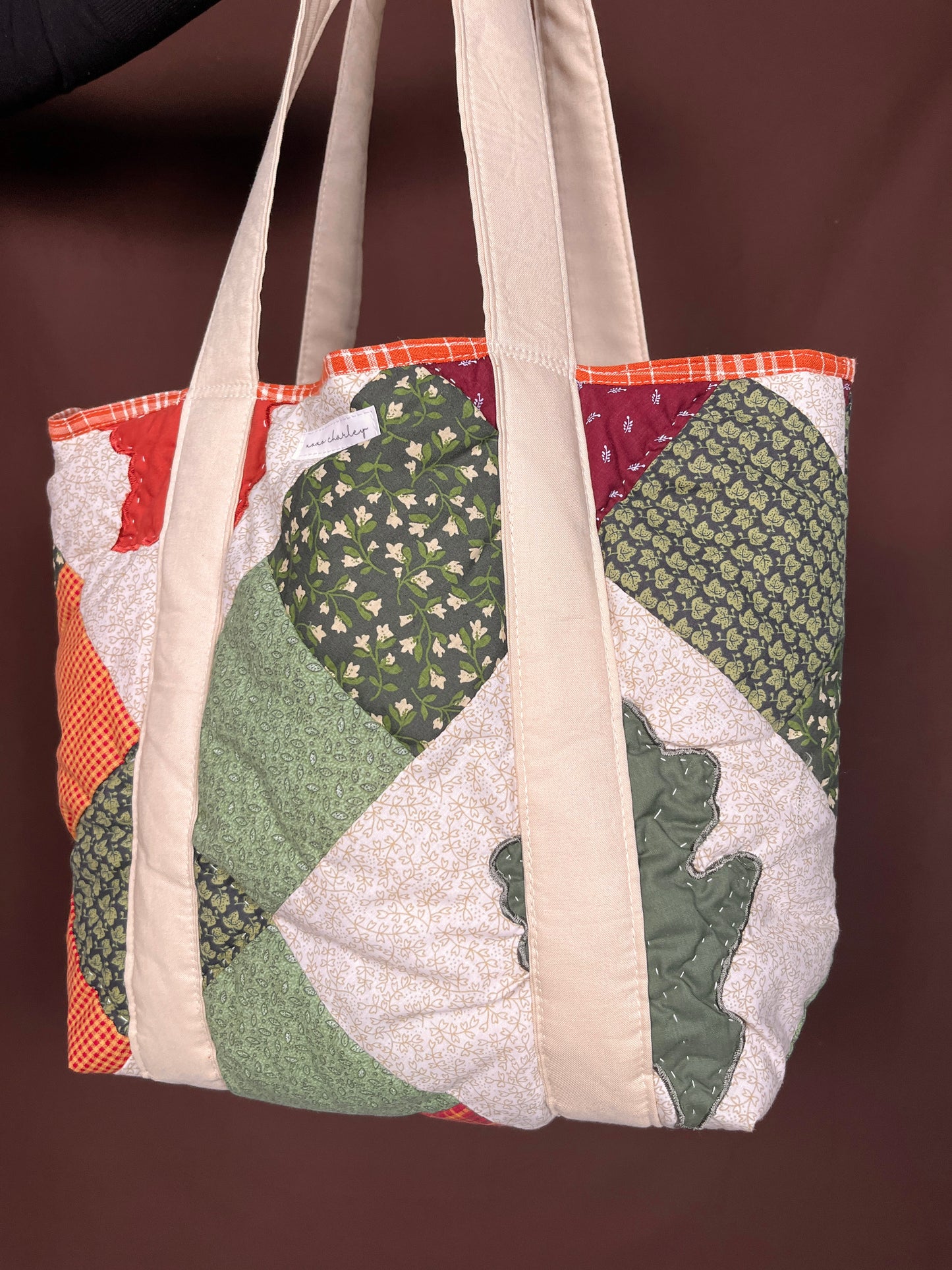 The Autumn Quilted Large Tote Bag #5 *limited-edition*