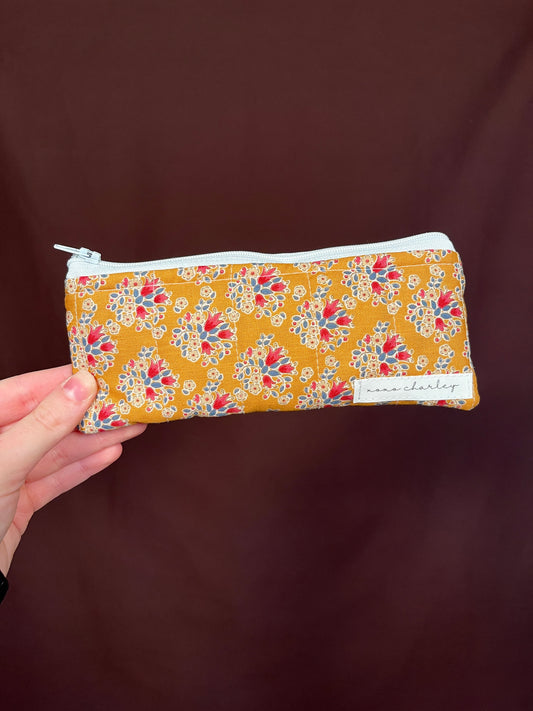 The Honey Almond Latte Pencil & Glasses Case *limited-edition*