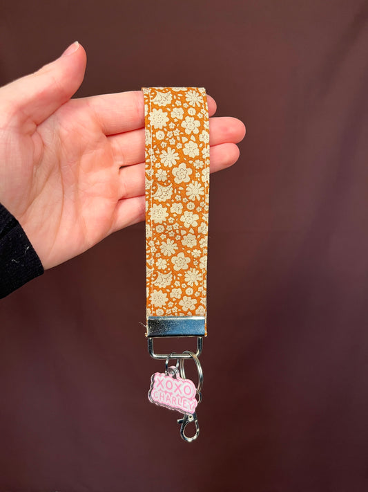 The Hazelnut Keychain Wristlet *limited-edition*