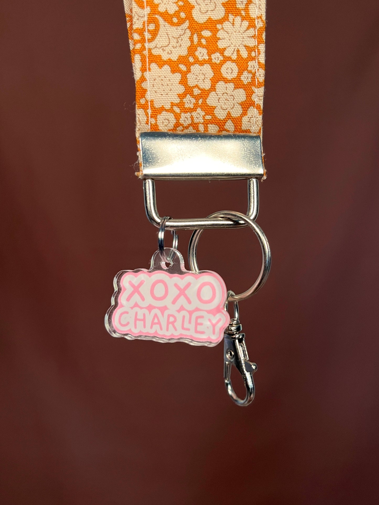The Hazelnut Keychain Wristlet *limited-edition*