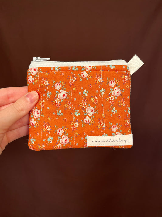 The Carmel Apple Cider Keychain Wallet *limited-edition*