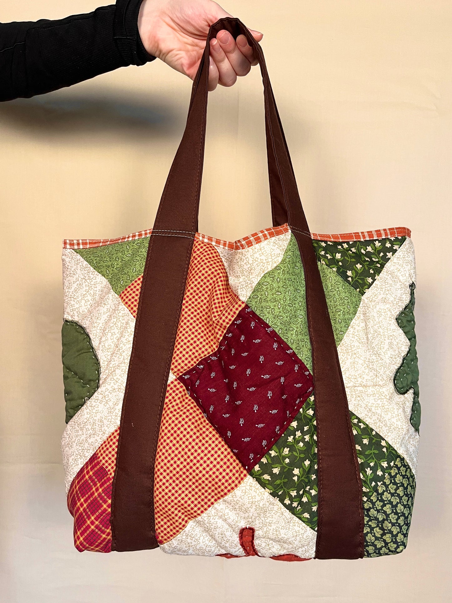 The Autumn Quilted Large Tote Bag #6 *limited-edition*