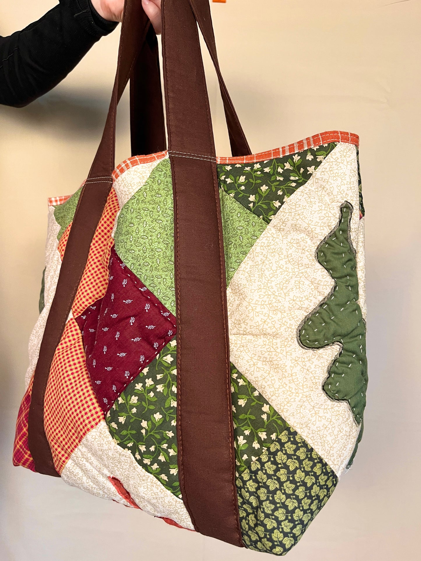 The Autumn Quilted Large Tote Bag #6 *limited-edition*