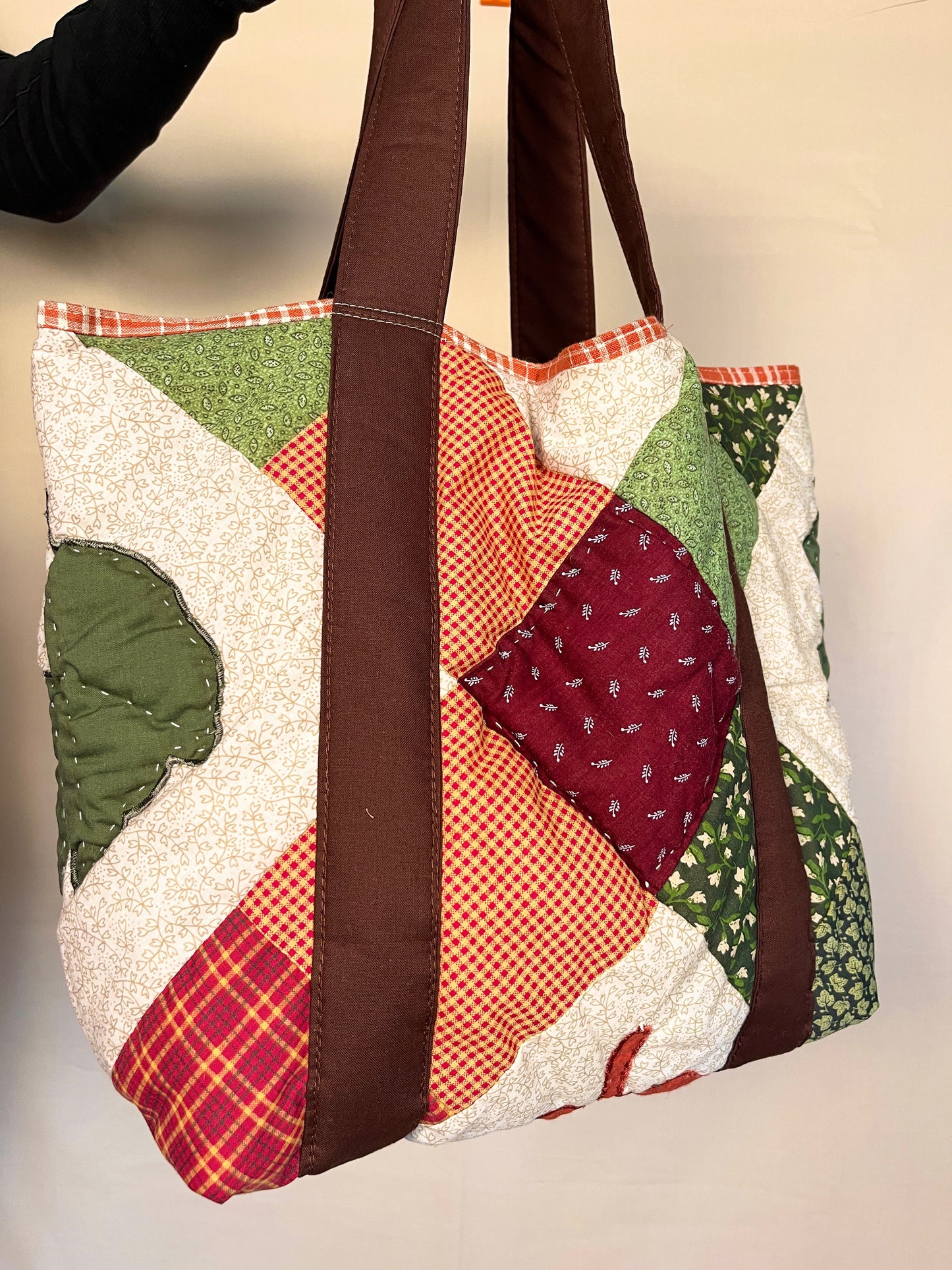 The Autumn Quilted Large Tote Bag #6 *limited-edition*