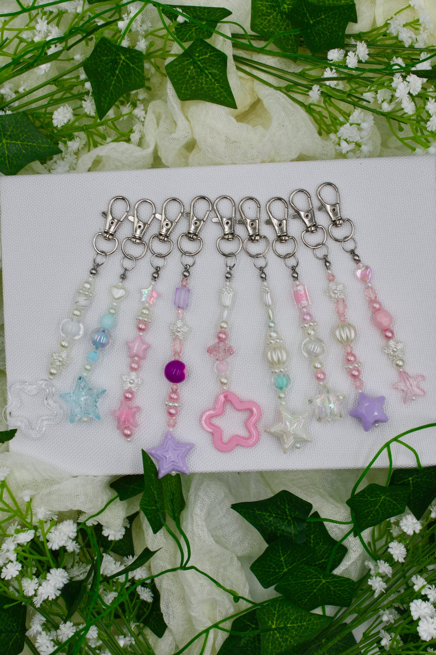 Mystery Beaded Keychain