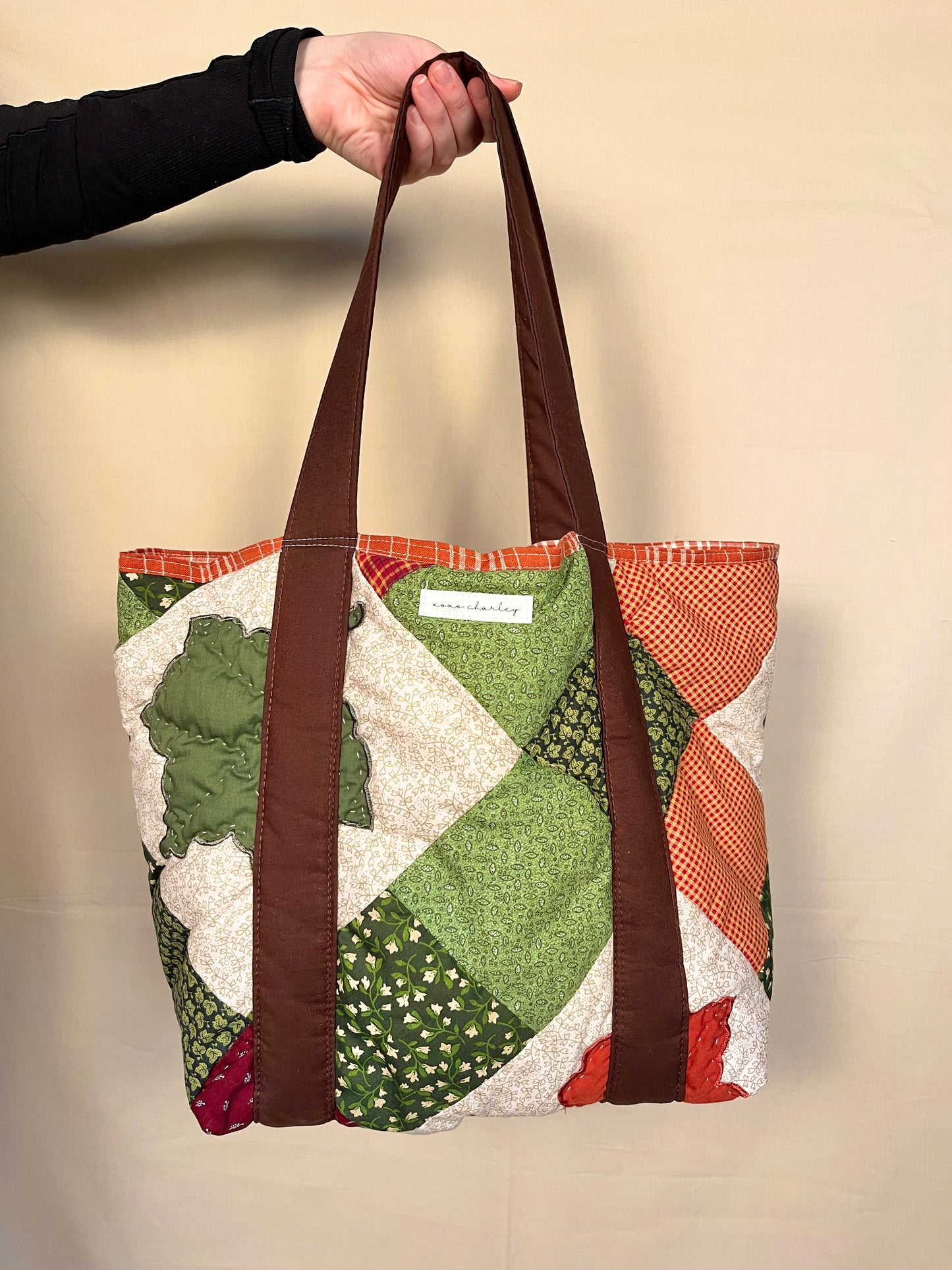The Autumn Quilted Large Tote Bag #7 *limited-edition*