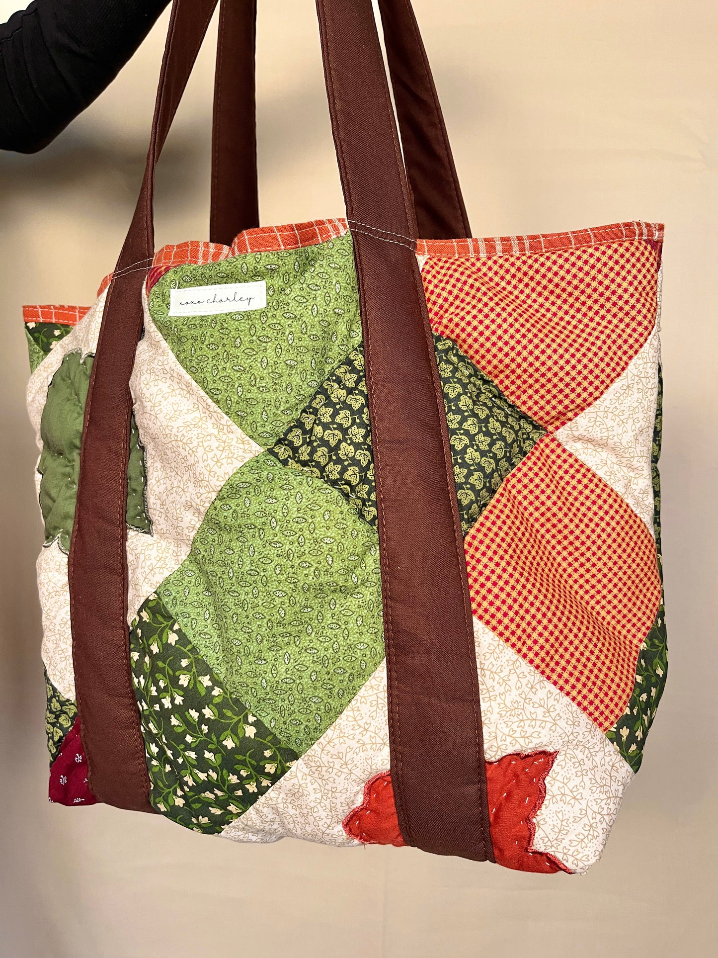 The Autumn Quilted Large Tote Bag #7 *limited-edition*